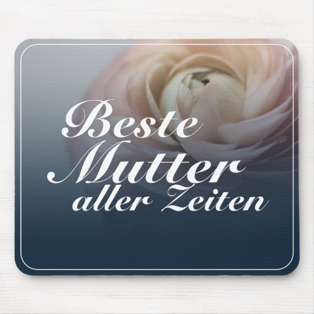 Beste Mutter aller Zeiten mit großer rosa Ro Musmatta (Framsidan)