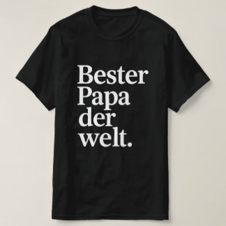 Bester Pappa der Welt T Shirt