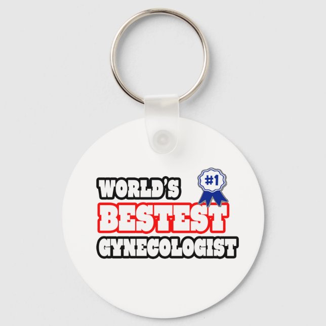 Bestest Gynekolog Nyckelring (Framsida)