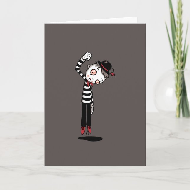 Bestest Mime någonsin Kort (Framsida)