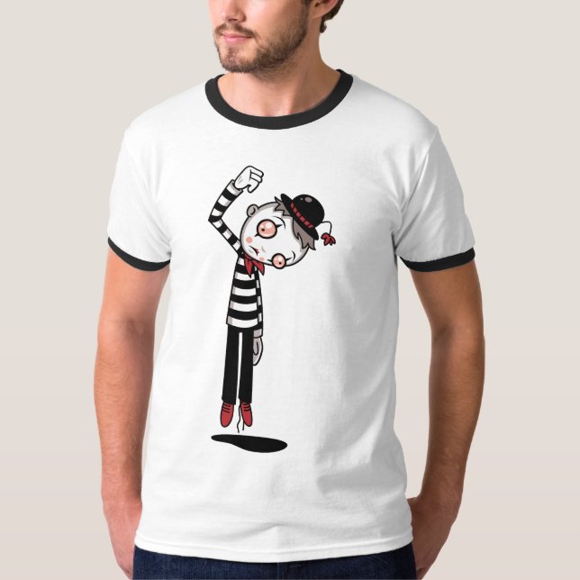 Bestest Mime någonsin T Shirt (Framsida)