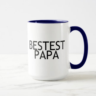 Bestest pappa mugg