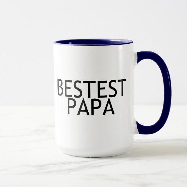 Bestest pappa mugg (Höger)