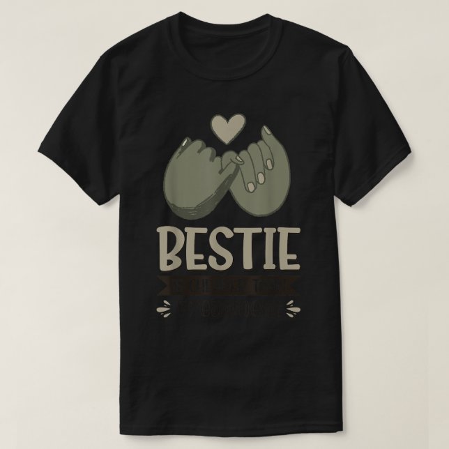 Bestie är billigare än behandling 85 t shirt (Design framsida)