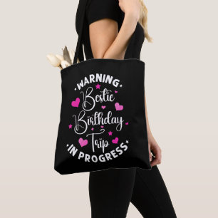 Bestie Birthday Resa i Progress Friends Heart Tygkasse