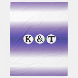 Bestie Bracelet - Vänskap Design (3 Pärlor) Fleecefilt