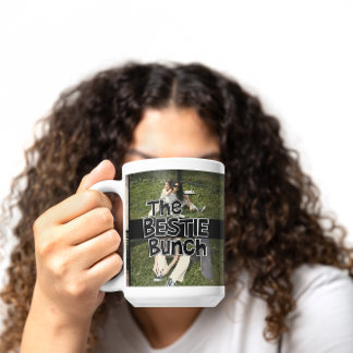 Bestie Bunch BFF-fotomall Mugg