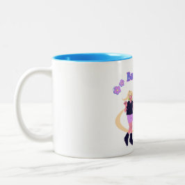 Bestie Forever Cute Friendship Coffee Mug Gift Två-Tonad Mugg