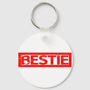 Bestie Frimärke Nyckelring