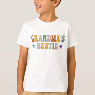 "Bestie l Grandma's Bestie Shirt children Bab" T Shirt