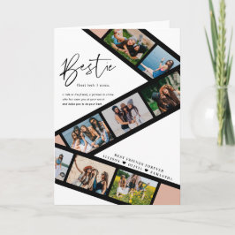 Bestie | Modern 8-fotofilmstreck Kort