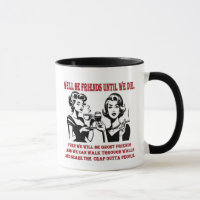 Bestie Mugg Humourous Housefru