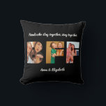 Bestie Photo Collage Best Friend BFF Gift-citat Kudde<br><div class="desc">Bestie Photo Collage Best Friend BFF Gift-citat</div>