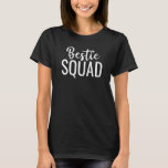 Bestie Squad Bff Best Friend Matching Birthday Par T Shirt<br><div class="desc">Bestie Squad Bff Best Friend Matching Födelsedagsfest</div>