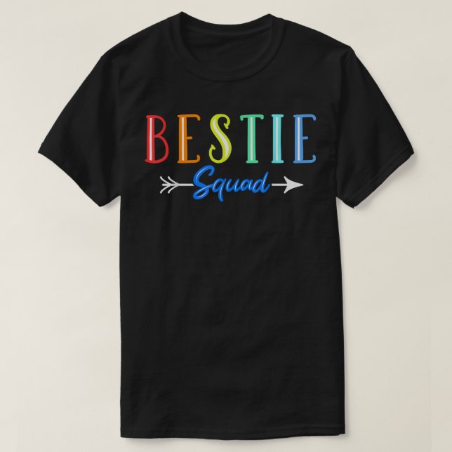 Bestie Squad T Shirt (Design framsida)