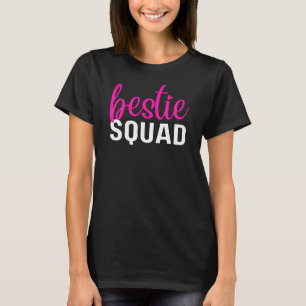 Bestie Squad Vänskap T-Shirt