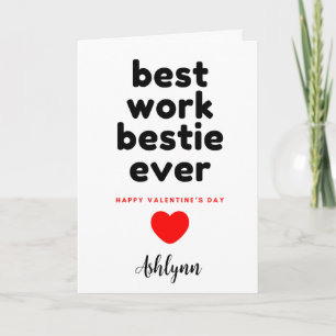 Bestie Valentindagen Kort