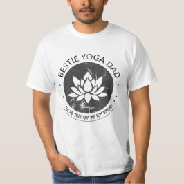 Bestie Yoga Pappa Fars dag gift T-Shirt