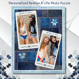 Besties 4 Life Cell Mobil Photo Puzzle Pussel