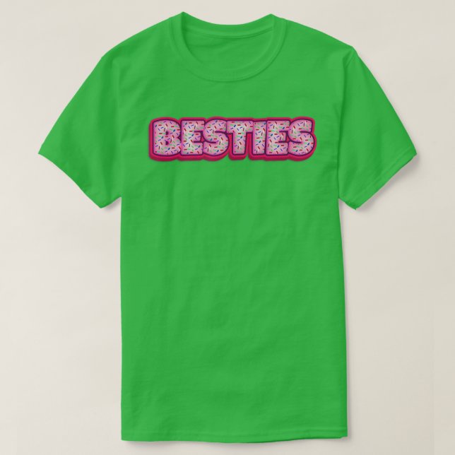 Besties Cookies Baker Cookie Lover Baking Best Fri T Shirt (Design framsida)