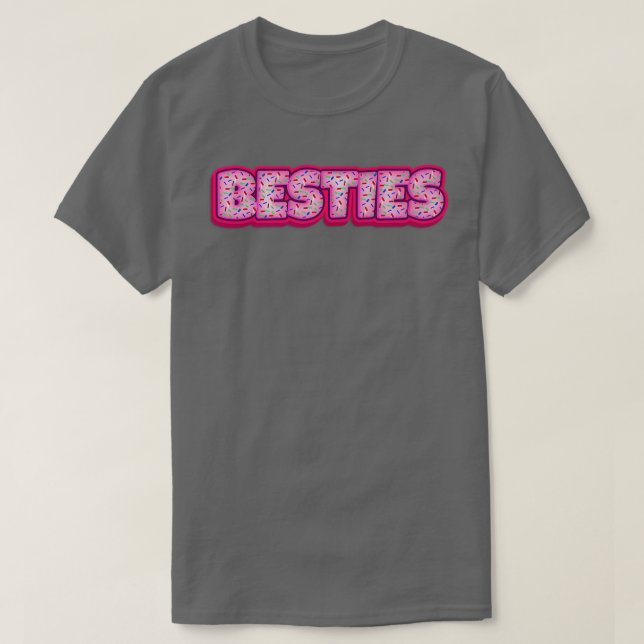 Besties Donuts Baker Donut Älskare Baking Best Fri T Shirt (Design framsida)