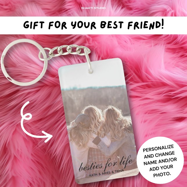 Besties for Life Best kompis BFF Gift Acrylic (Skapare uppladdad)