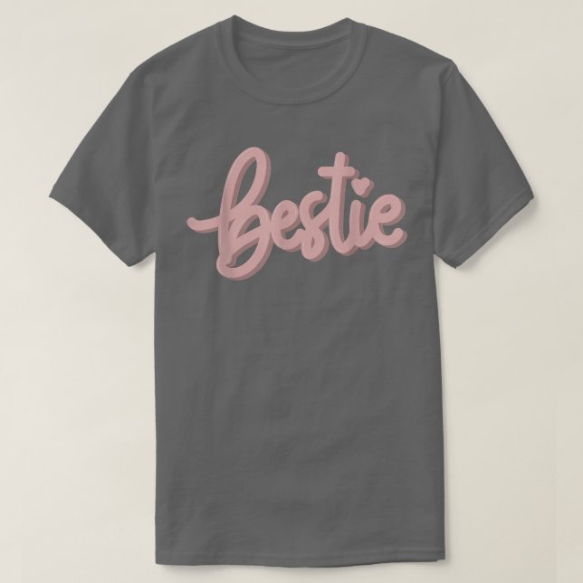 Besties Forever BFF Gift T Shirt (Design framsida)