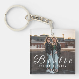 Besties Forever – Custom Photo Collage Keychain