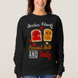 Besties Forever Peanut Butter och Jelly Best Frien T Shirt