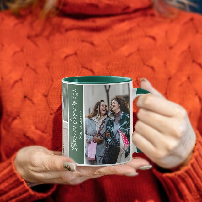 Besties Forever Photo Coffee Mug Mugg (Skapare uppladdad)