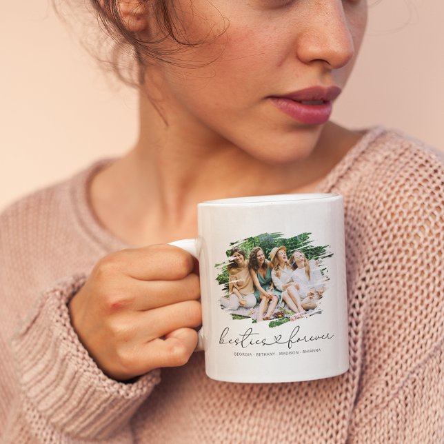 Besties Forever Sisteromy 2 Photo Kaffemugg (Skapare uppladdad)