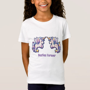 Besties Forever Unicorn T Shirt