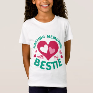 "Besties Forever Vänskap Day Shirt" T Shirt