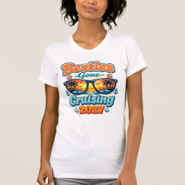 Besties Gone Cruising 2027 Girls Trip Friends Crui T Shirt