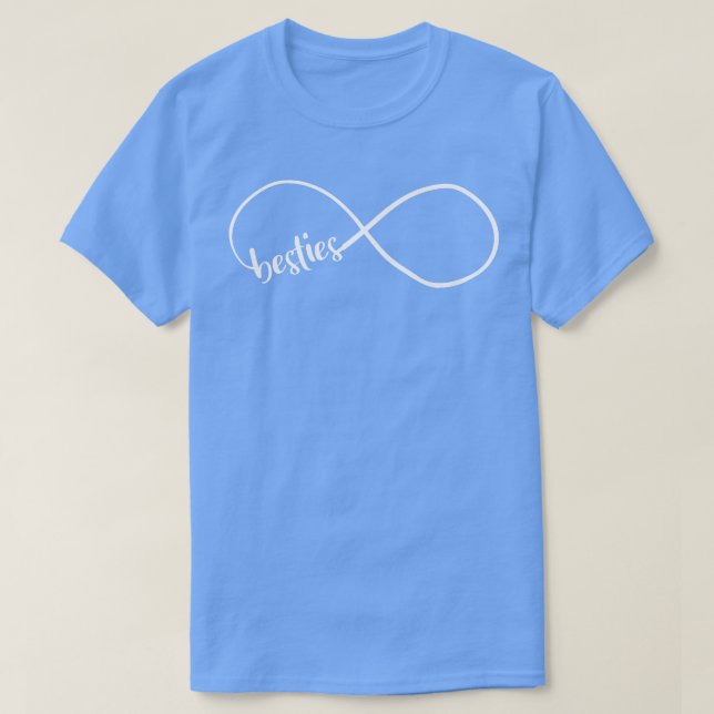 Besties Infinity Best Friend Matching BFF Group fo T Shirt (Design framsida)