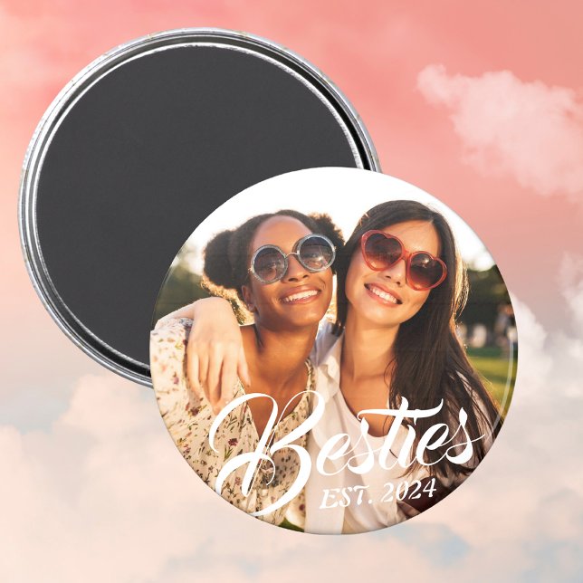 Besties Magnet for Best Friends BFF Photo Magnet (Skapare uppladdad)