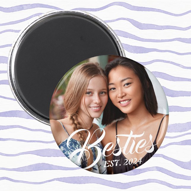 Besties Magnet for Best Friends BFF Photo Magnet (Skapare uppladdad)