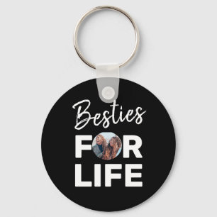 Besties Modern BFF Best Friends Photo Roligt Birda Nyckelring