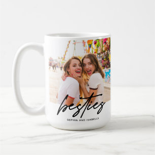 Besties Namn Best Friends Photo Kaffemugg
