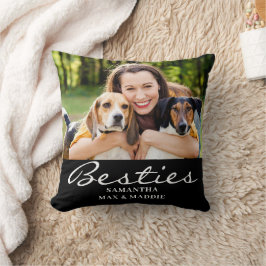 Besties Pet Photo Kudde