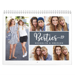 Besties Photo Collage Best Friends Kalender