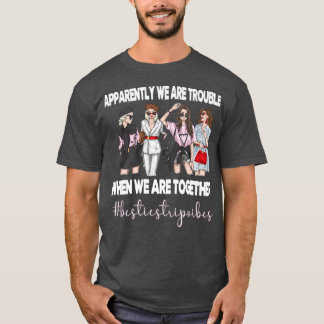 Besties Resa Vibes Best Friend Vacation Travel Gir T Shirt