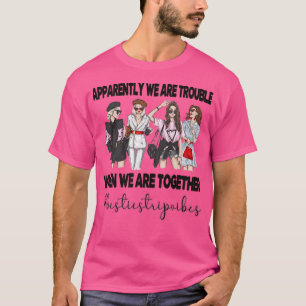 Besties Resa Vibes Best Friend Vacation Travel Gir T Shirt