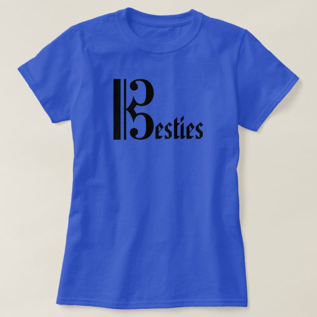 Besties ViolaT-tröja Tee Shirt (Design framsida)