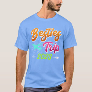 Bestiesrip 2023 Vacation Friends Påsklov-gåva T Shirt