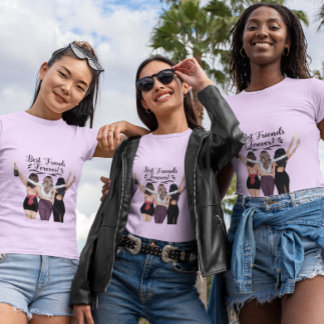 Bestiskjorta, matchande bästa vänner skjortor t shirt