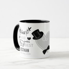 Bestkompis Makes Bestman Bröllop Surprise Frieri Mugg