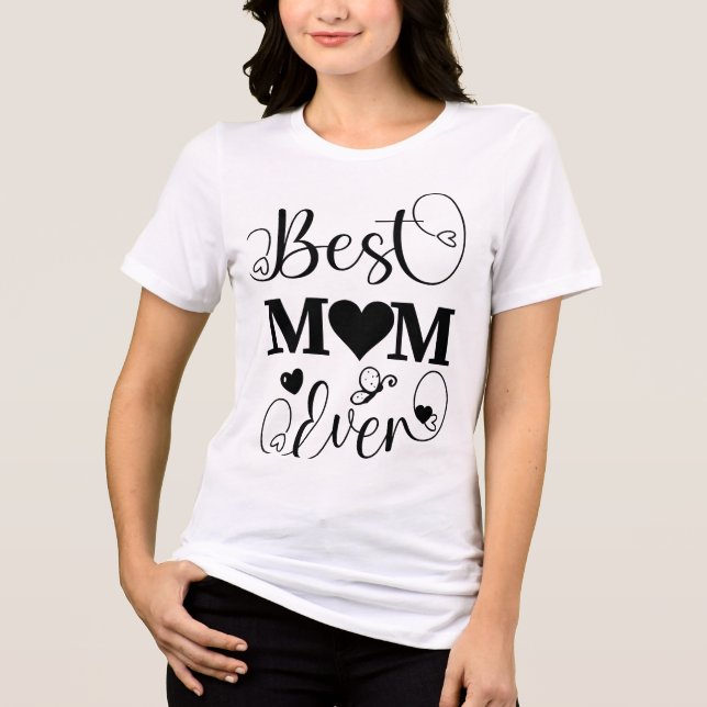 Bestmamma T Shirt (Framsida)