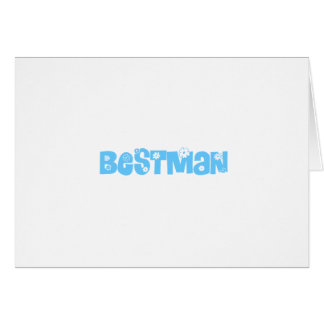 Bestman Hälsningskort