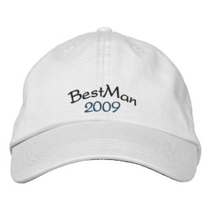 BestMan Hat - Anpassad - Anpassad Broderad Keps
